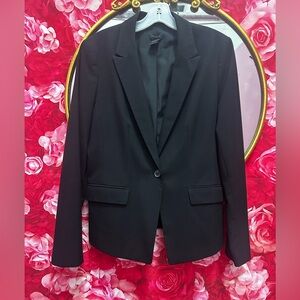Ann Taylor Factory Black Single-Button Women's Blazer